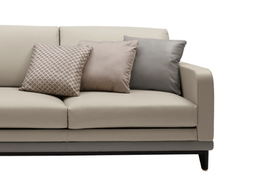 DILAN - 3 seater leather sofa by A.R. Arredamenti - view 3